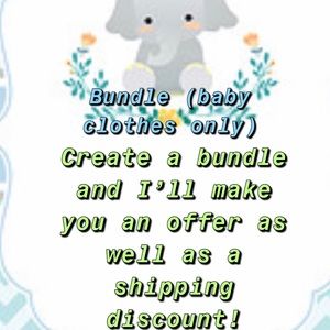 Bundle baby clothes